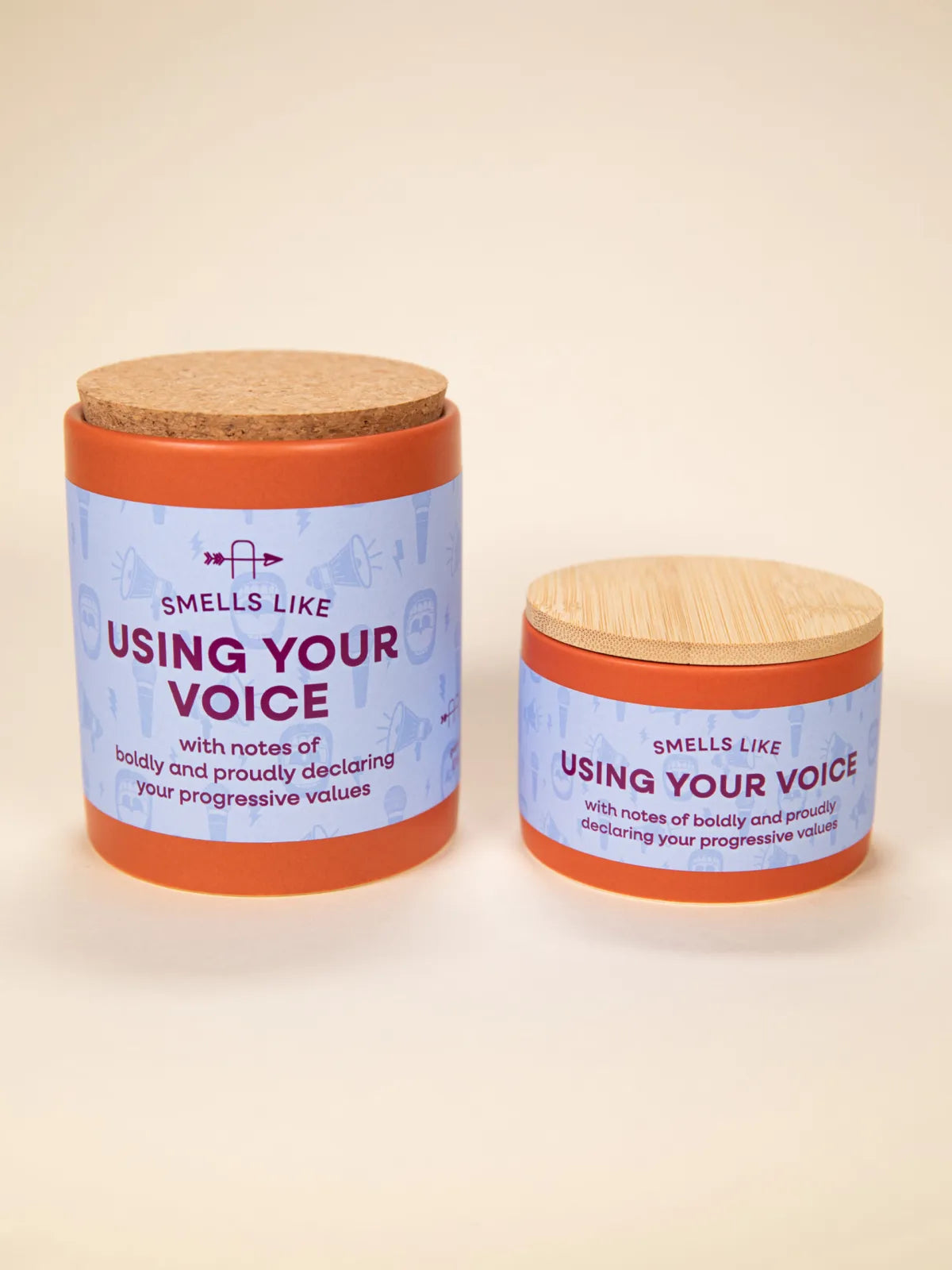 Smells Like Using Your Voice Candle
