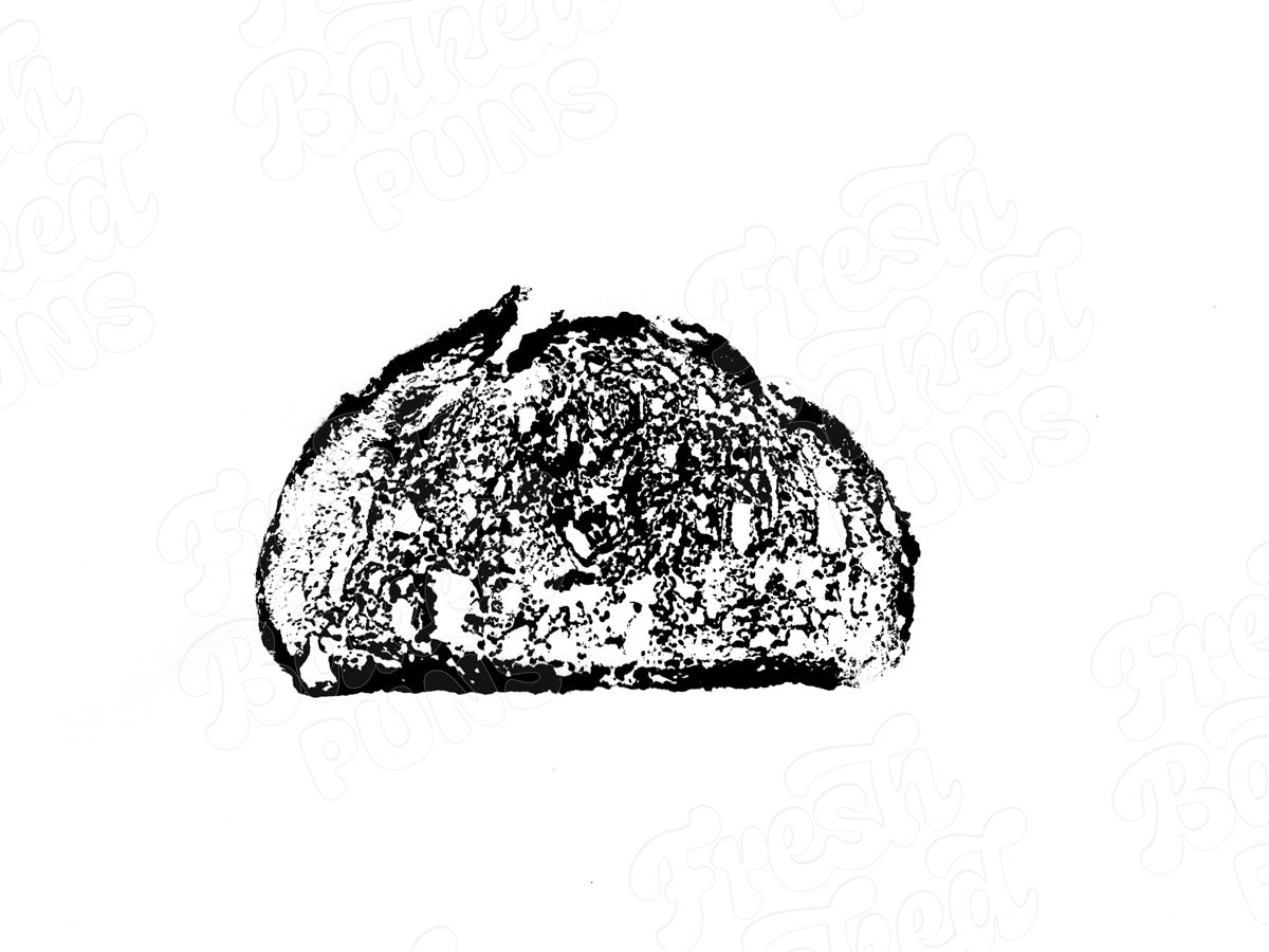 *ORIGINAL* Sourdough Relief Block Print