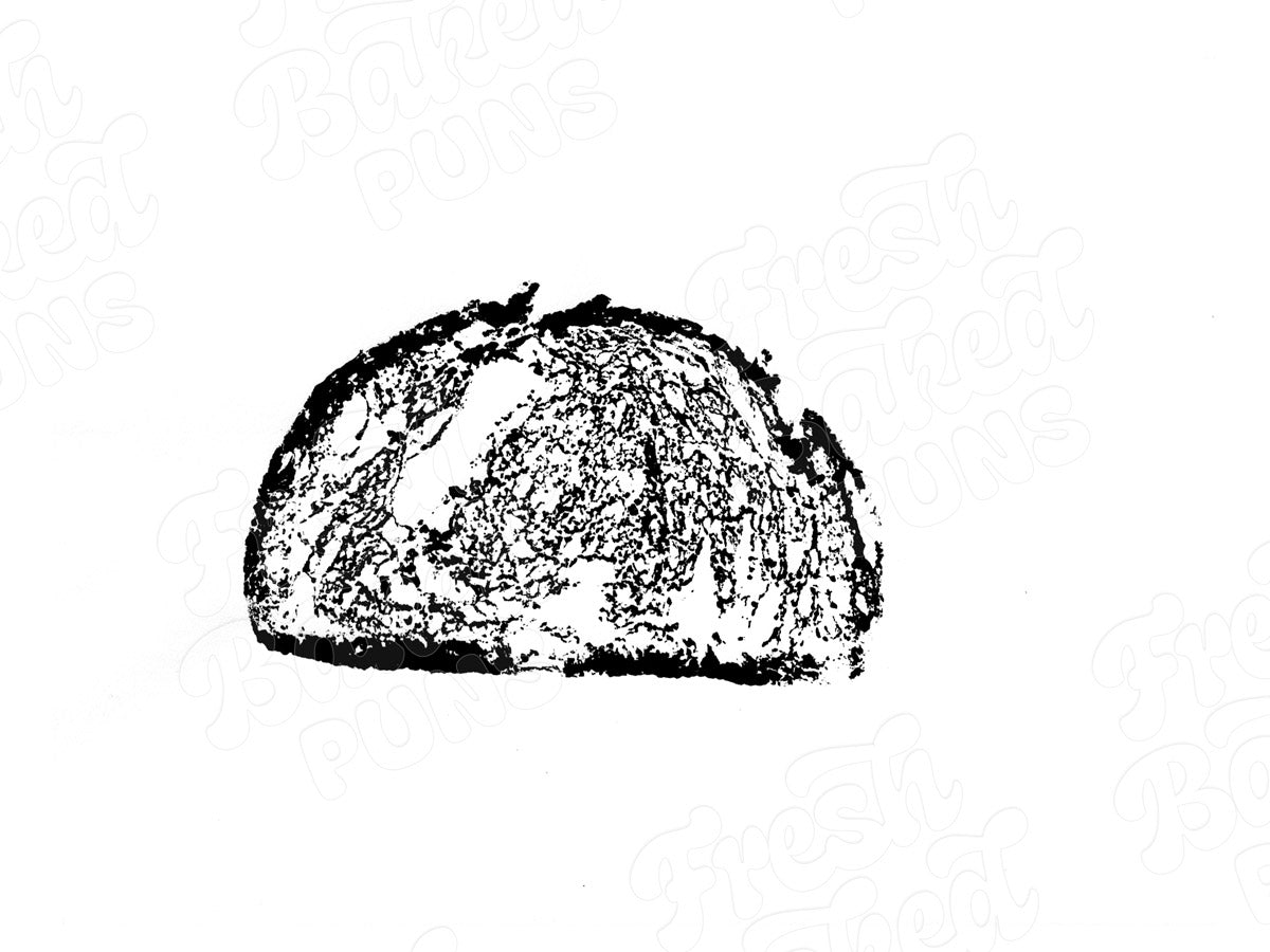 *ORIGINAL* Sourdough Relief Block Print