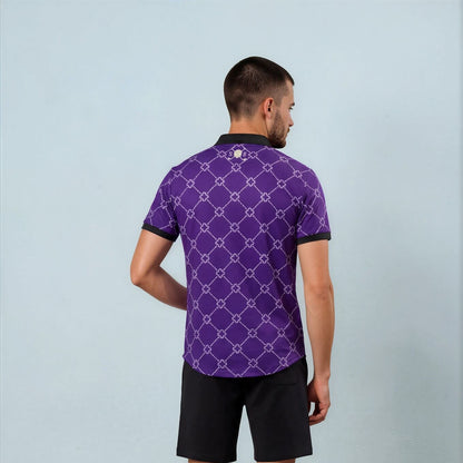 Sovereign Blade Collar Golf Polo - S - Skull &amp; Bogeys Golf Co.