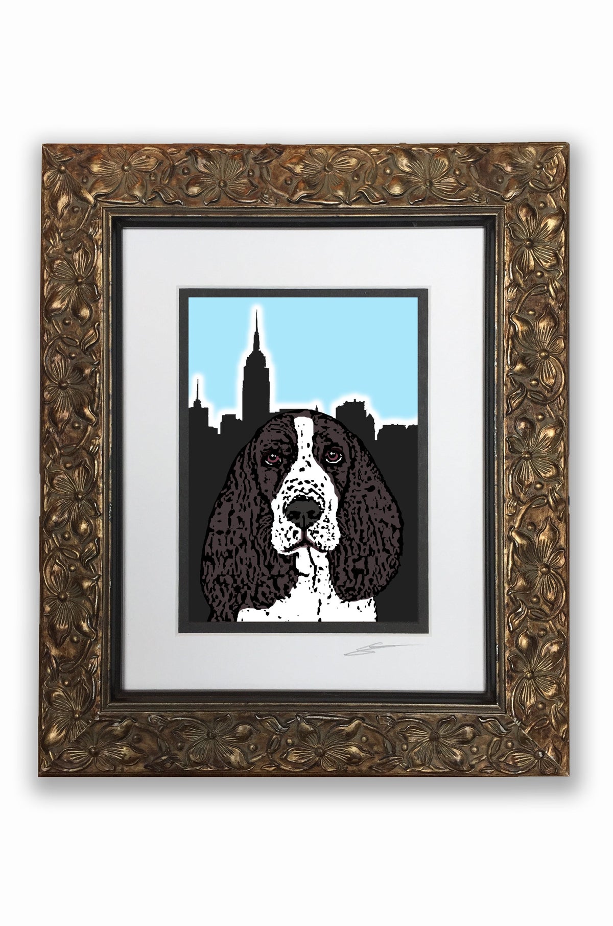 Springer Spaniel Pupart Portrait