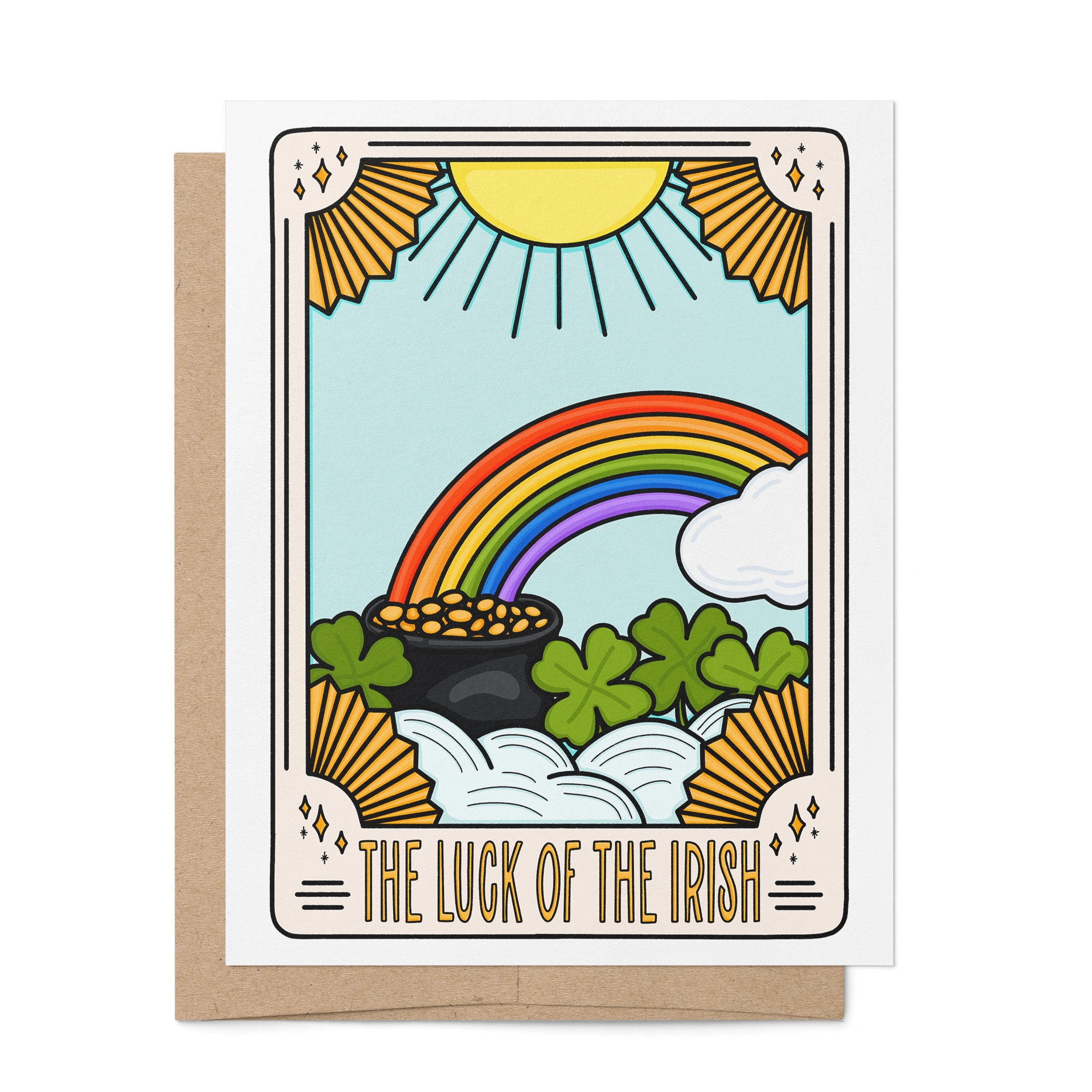 The Luck of the Irish tarot St. Patrick&