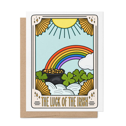 The Luck of the Irish tarot St. Patrick&