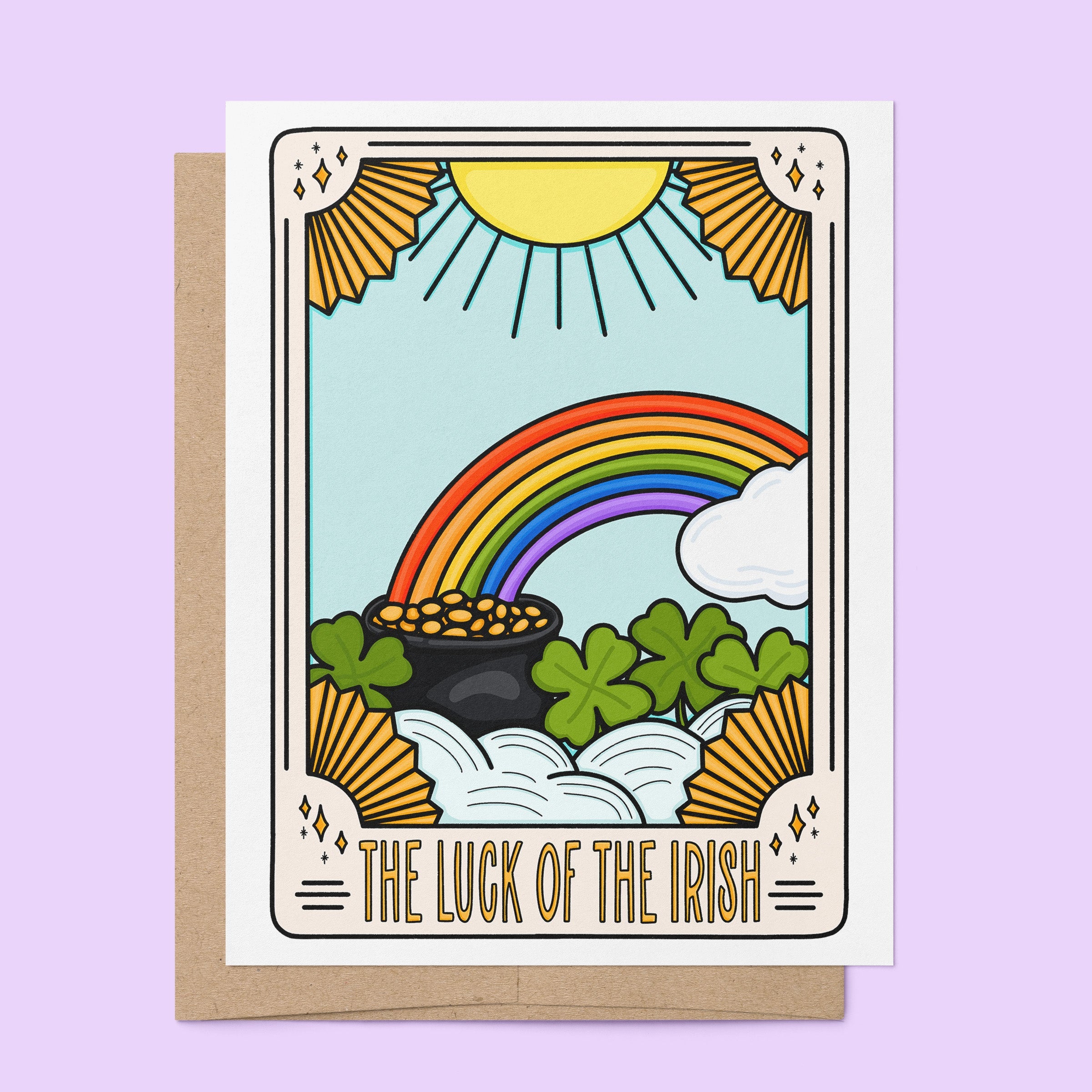 The Luck of the Irish tarot St. Patrick&