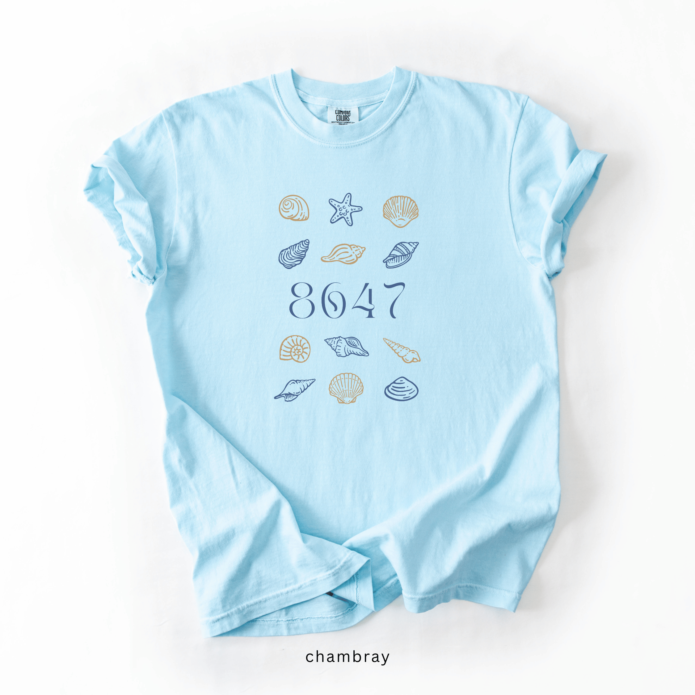 8647 Coastal Shell T-Shirt