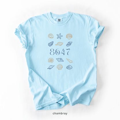 8647 Coastal Shell T-Shirt
