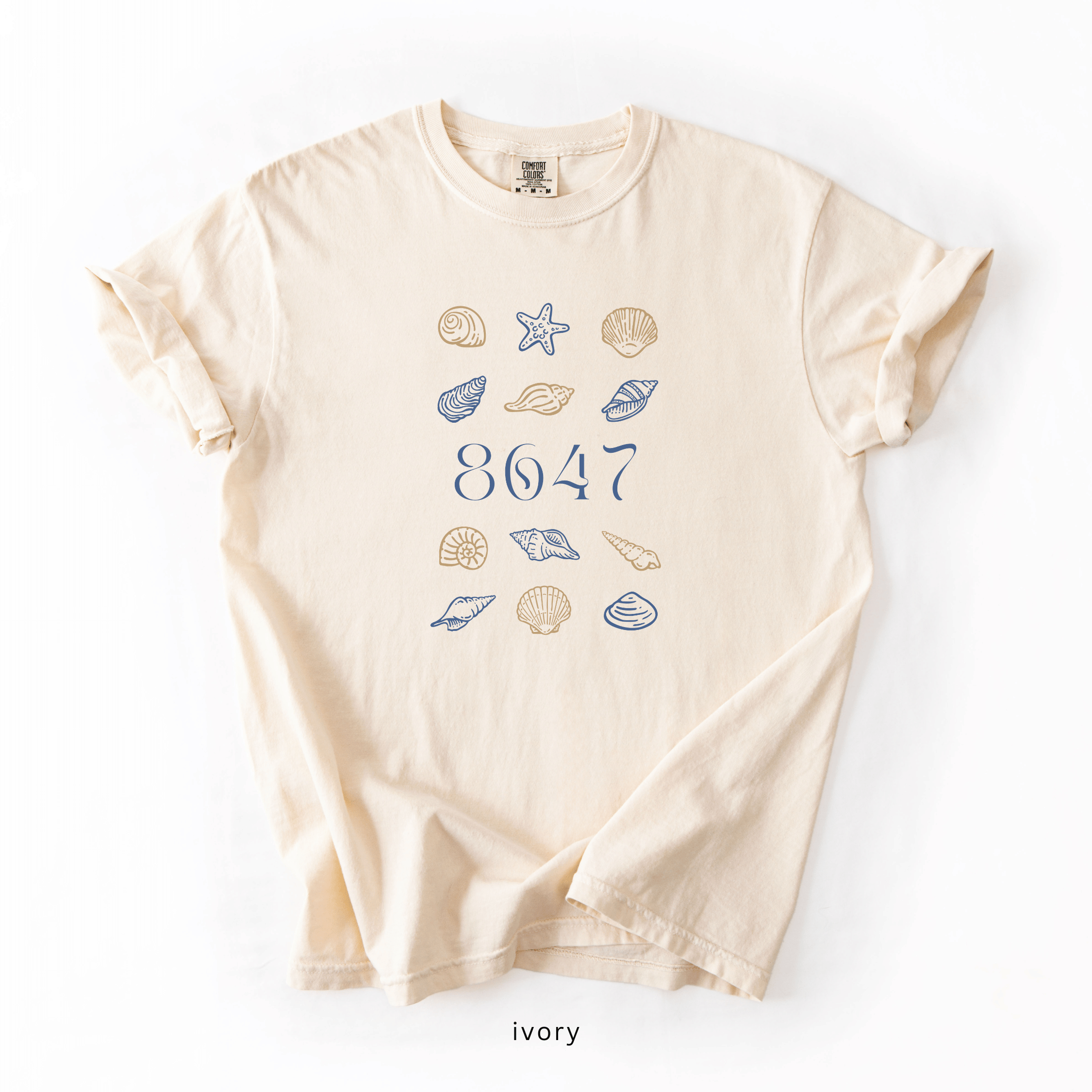 8647 Coastal Shell T-Shirt