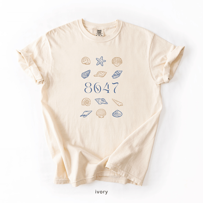8647 Coastal Shell T-Shirt
