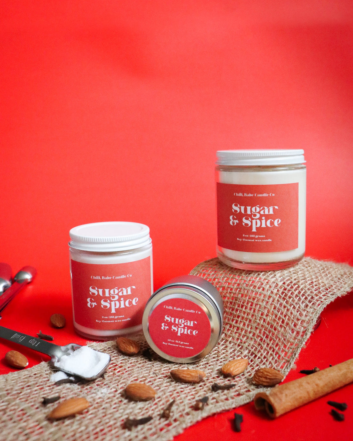 Sugar &amp; Spice Candle | Butter + Spice + Vanilla