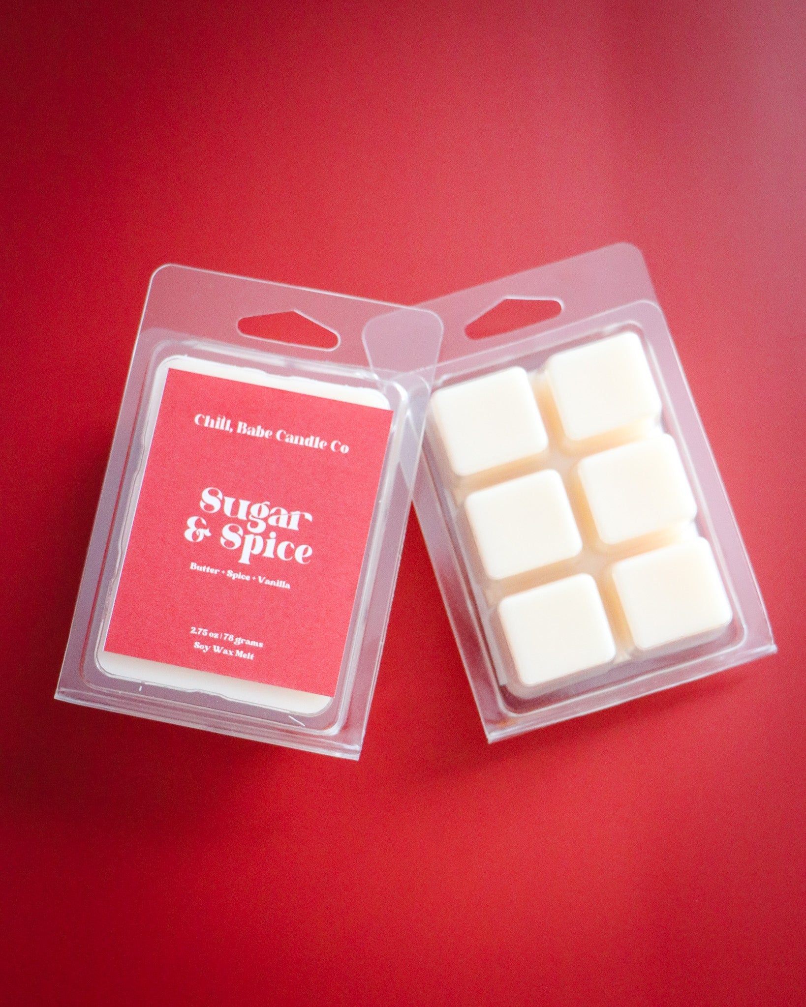 Sugar &amp; Spice Wax Melt | Butter + Spice + Vanilla