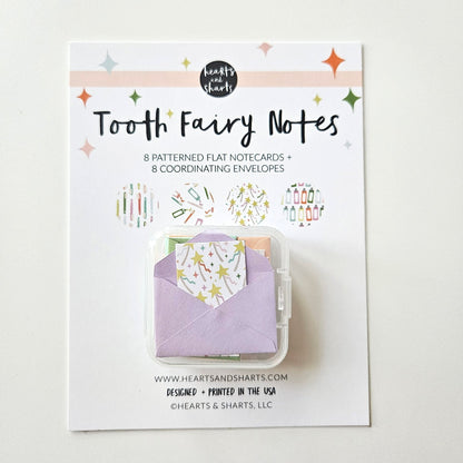 MICRO NOTES - 8 TINY NOTECARDS + 8 COORDINATING, NON-SEALING, TINY ENVELOPES