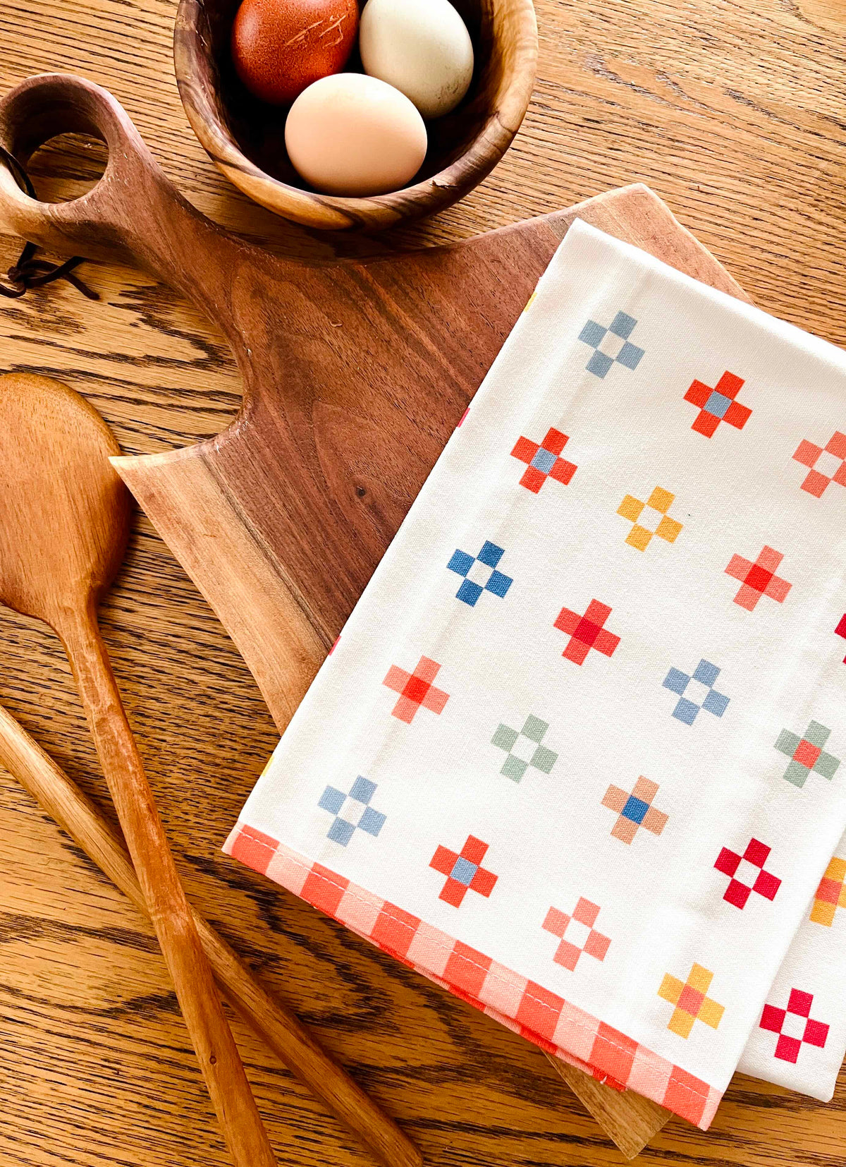 Christmas Quilts Tea Towel Set