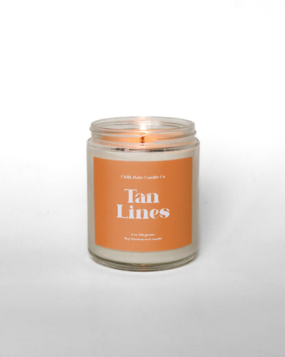 Tan Lines Candle | Sunblock + Beach/Pool Days