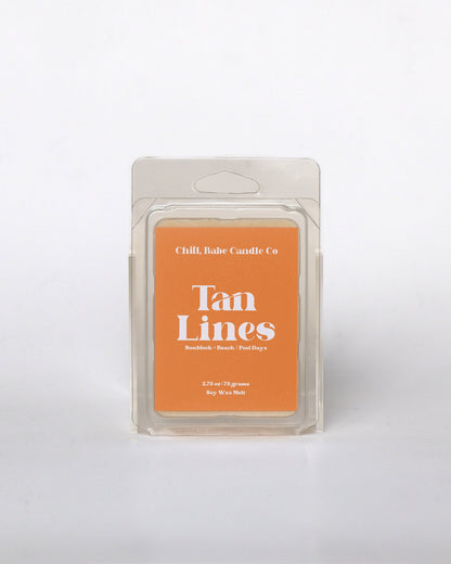 Tan Lines Wax Melt | Sunblock + Beach/Pool Days