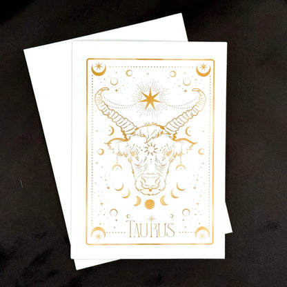 Personalized Zodiac Birthday Card 5x7