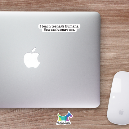 I teach teenage humans sticker