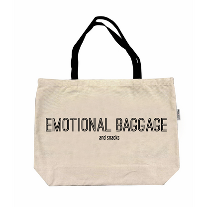 Emotional Baggage &amp; Snacks Tote