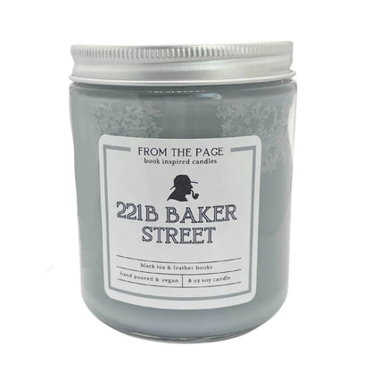 221B Baker Street | 8 oz Bookish Candle