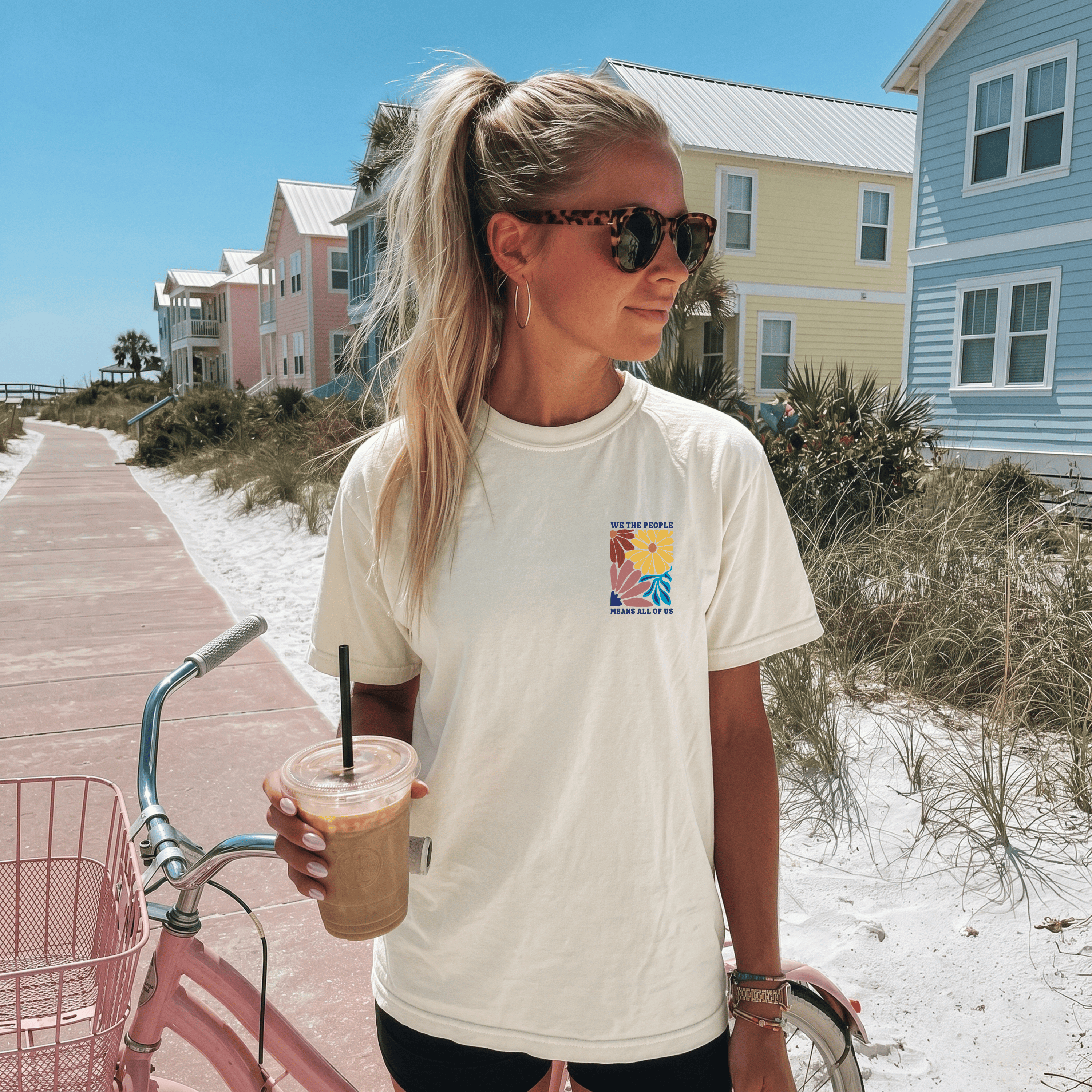 We the People Means All of Us Floral T-Shirt