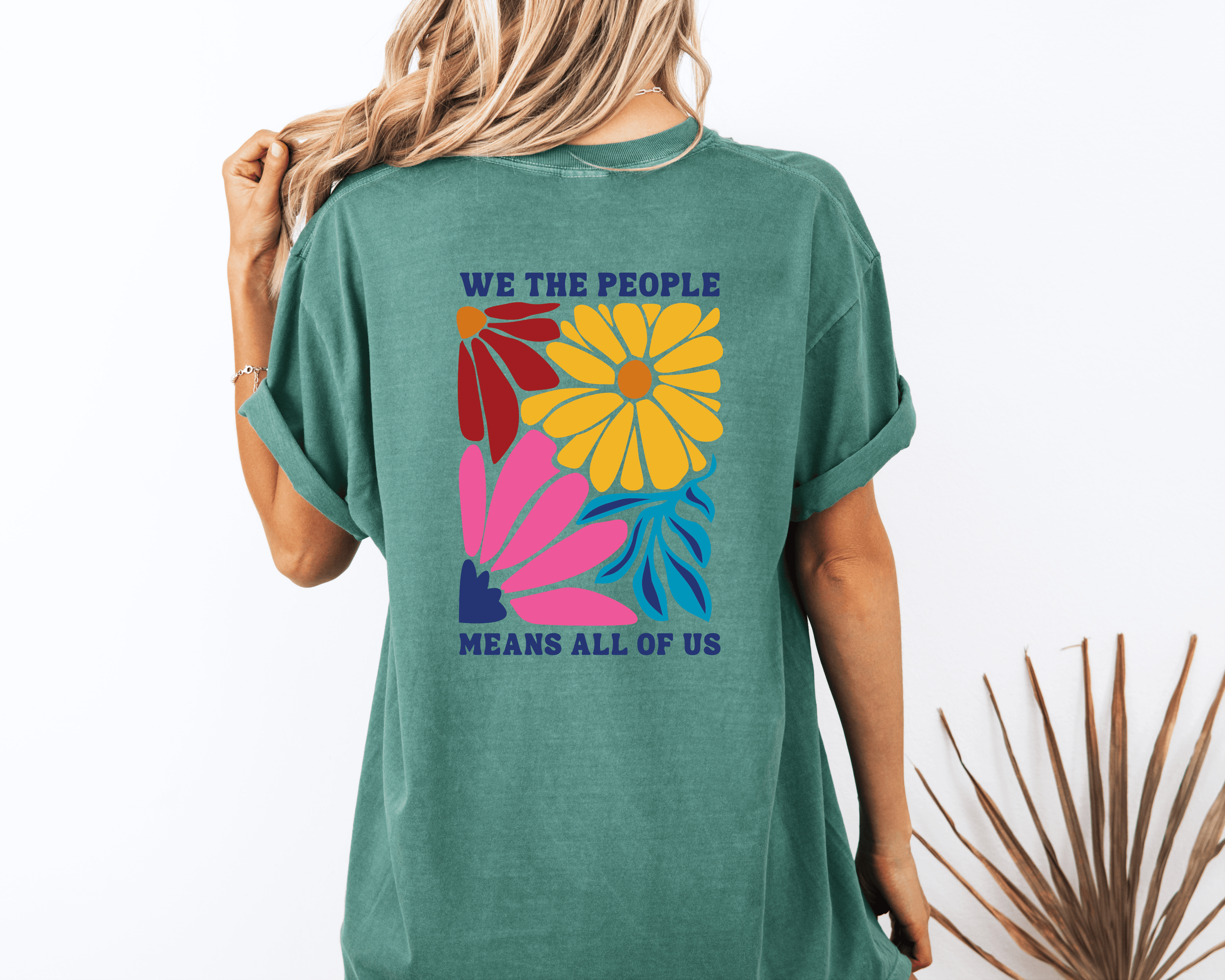 We the People Means All of Us Floral T-Shirt