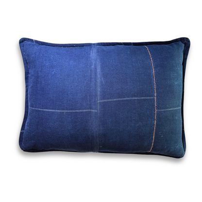 Embroidered Huipil &amp; Handwoven Corte Throw Pillow Cover