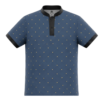 Iron Anchor Blade Collar Golf Polo