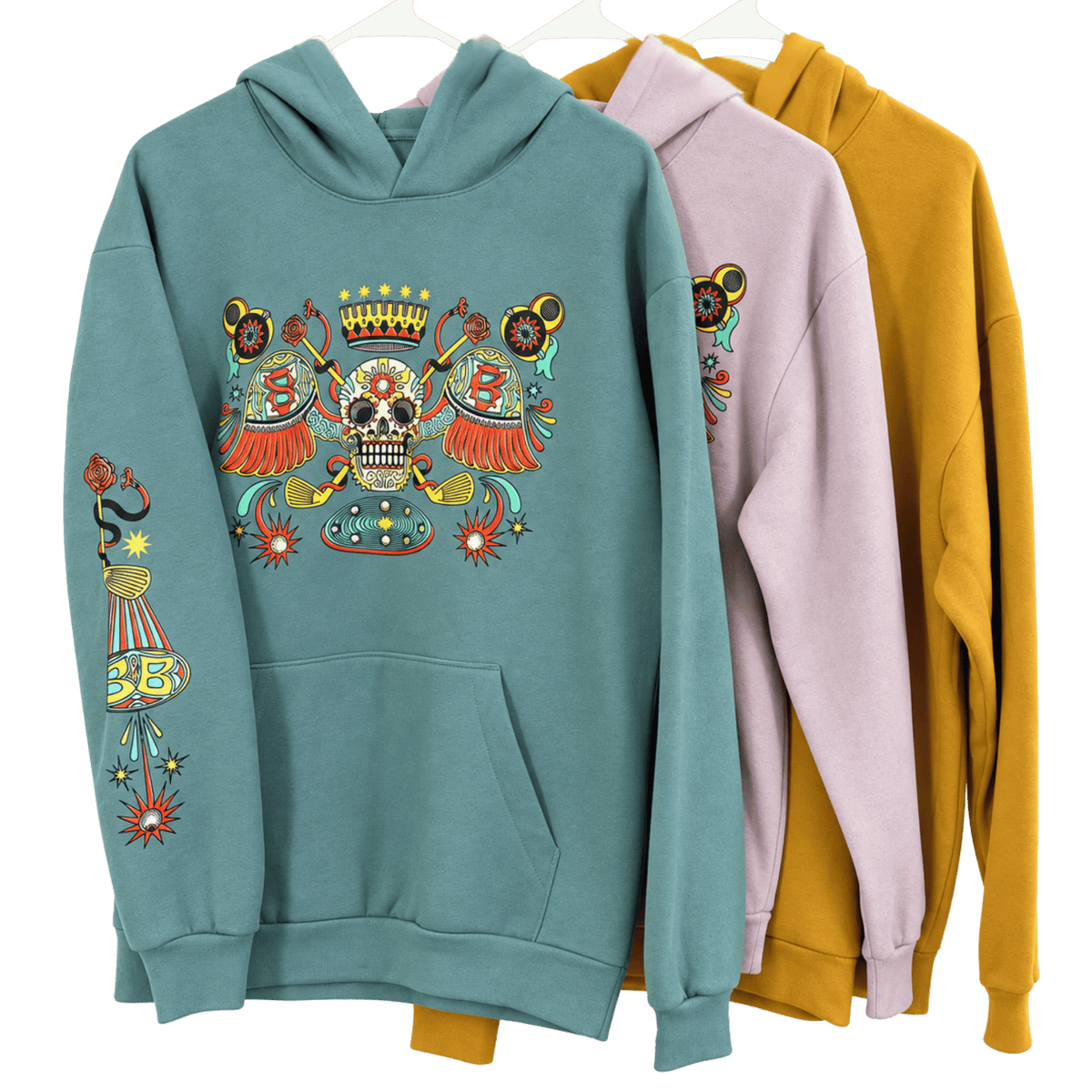 Sol &amp; Sombra Calavera Hoodie