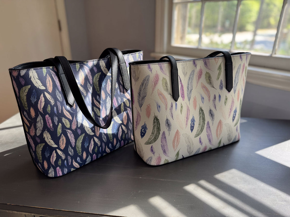 featherlight carryall in vegan leather