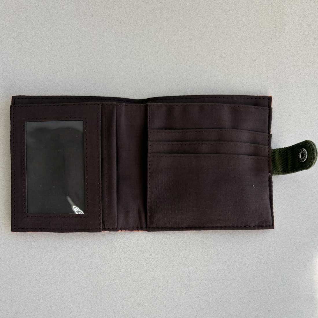 Cotton Fair Trade Wallet - Dog Prints