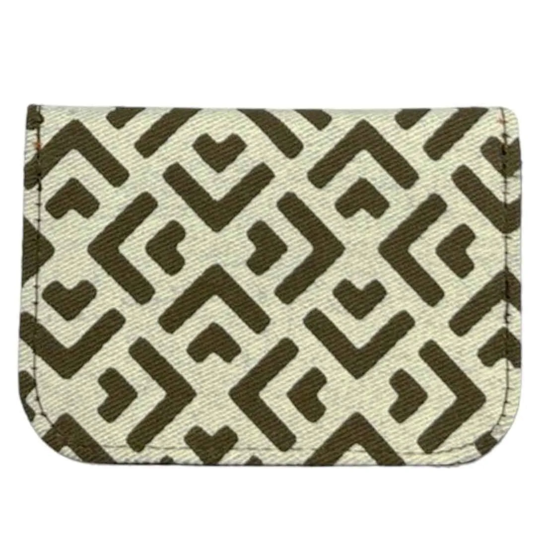 Cotton Card Holder - Retro Geometric Prints