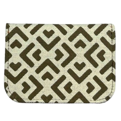 Cotton Card Holder - Retro Geometric Prints