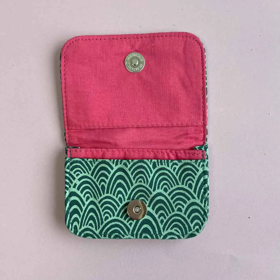 Cotton Card Holder - Retro Geometric Prints