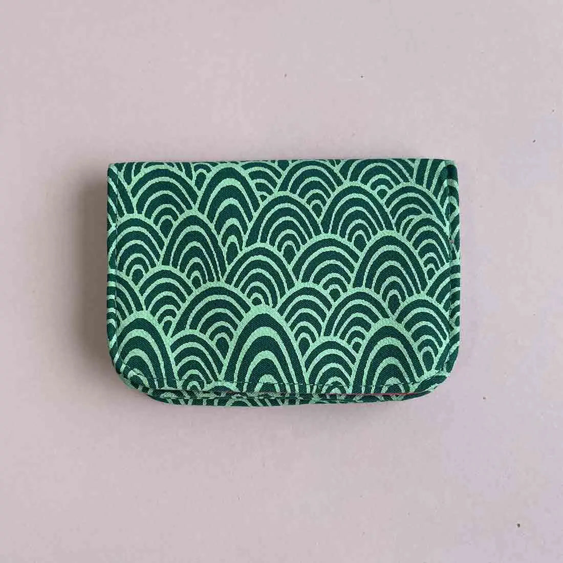 Cotton Card Holder - Retro Geometric Prints
