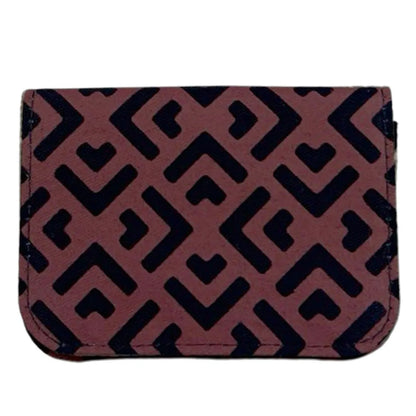 Cotton Card Holder - Retro Geometric Prints