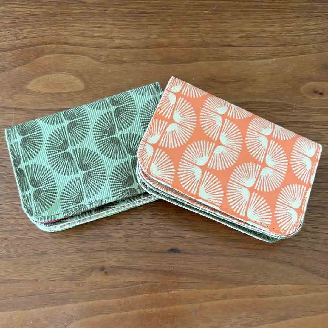 Cotton Card Holder - Retro Geometric Prints