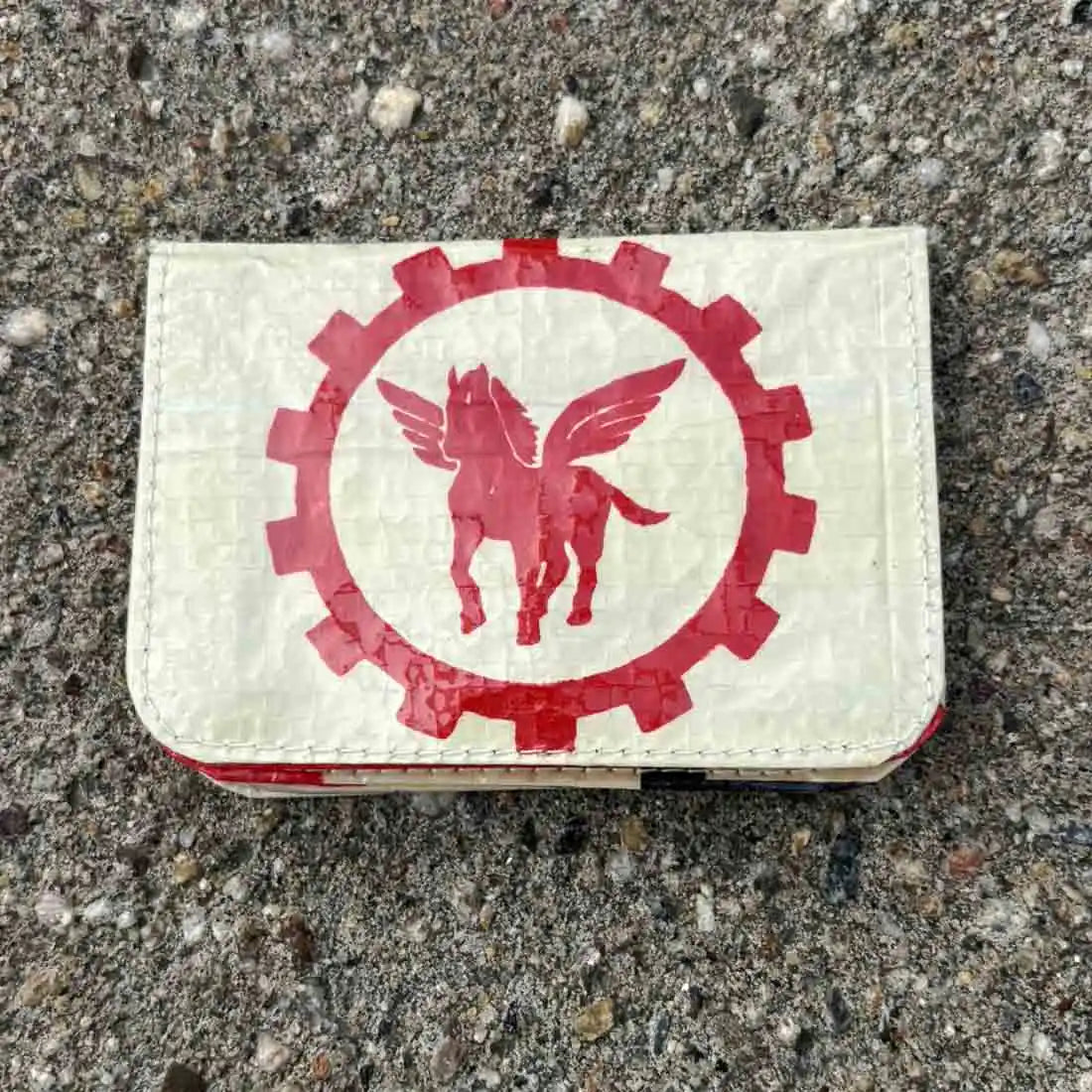 Recycled Cement Bag Card Holder