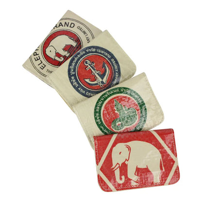 Recycled Cement Bag Card Holder