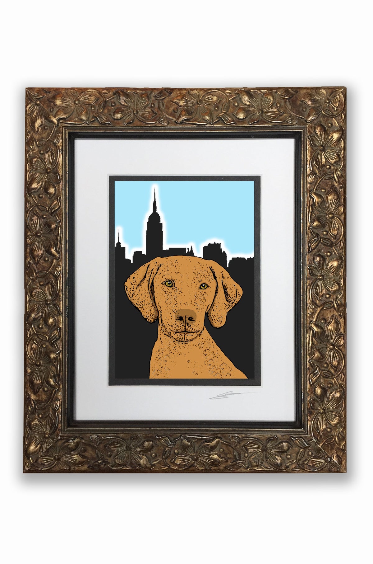 Vizsla Pupart Portrait