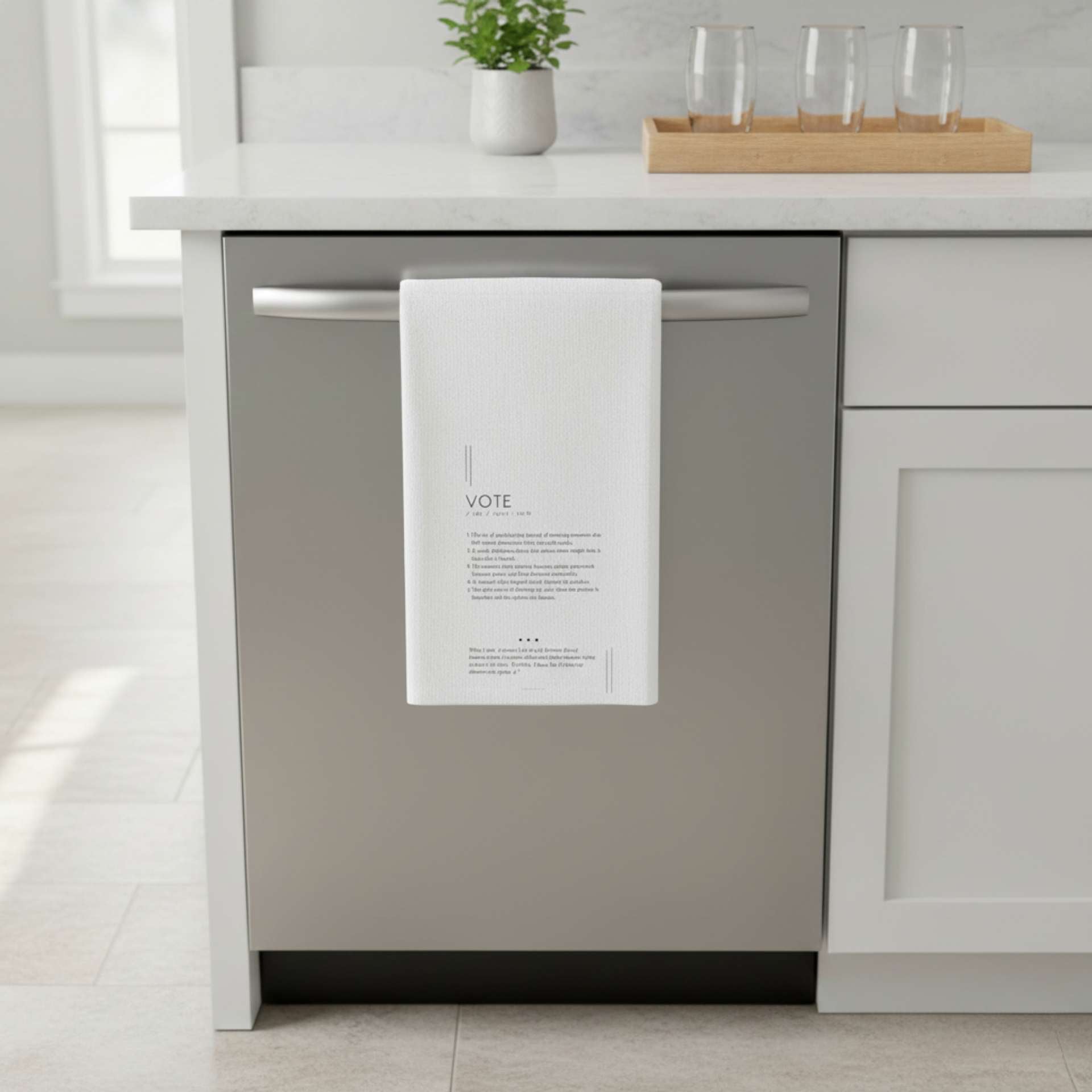 Kitchen Towel - Vote - Defined: Terms for Our Time