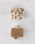 Handmade all natural peppermint goat milk soap with pumice & peppermint powders