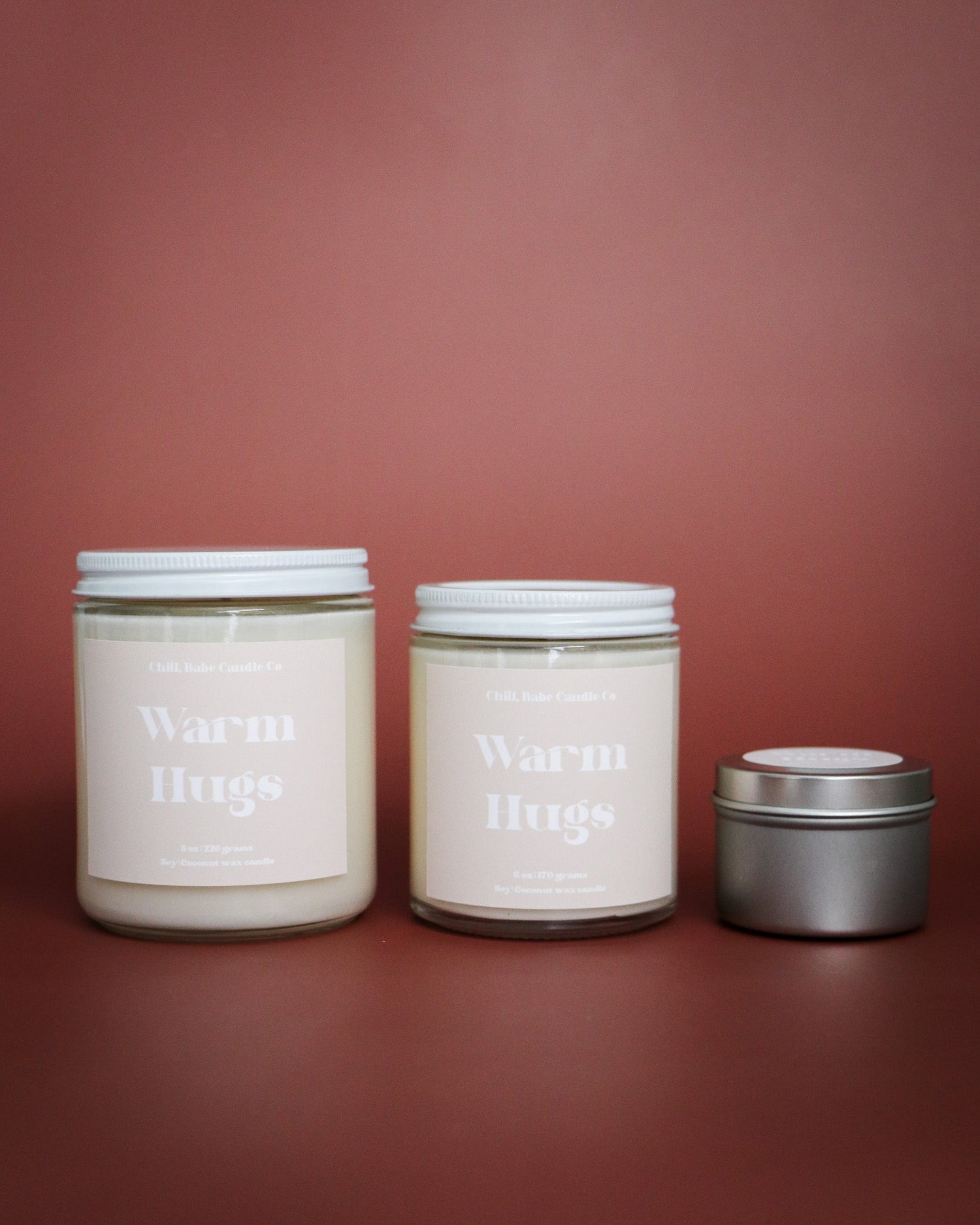 Warm Hugs Candle | Cream + Cardamom sizes