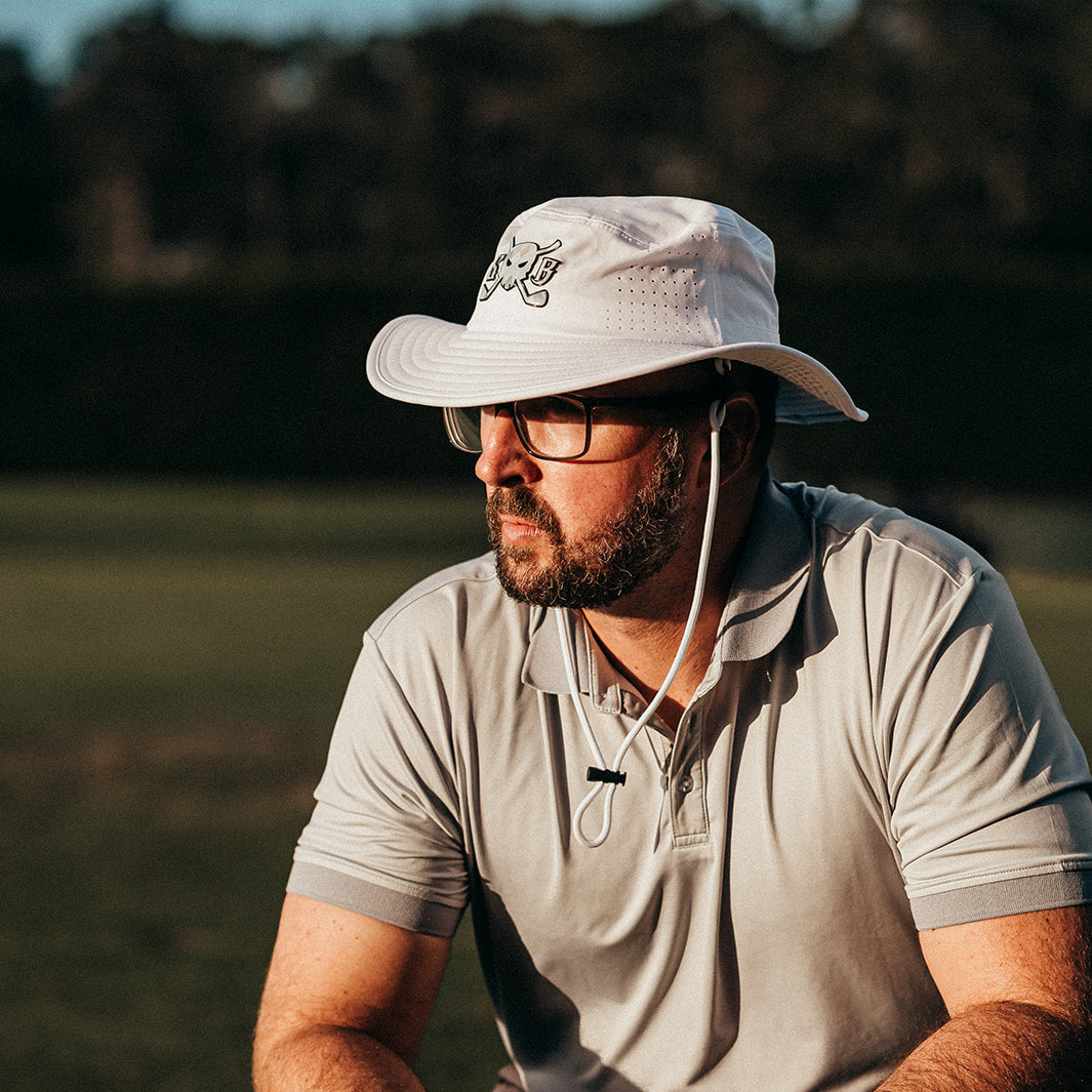 Wide Brim Aussie Hat - Skull &amp; Bogeys Golf Co. - Joe