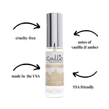 Willow Travel Vanilla Perfume | Warm Vanilla Amber Spray