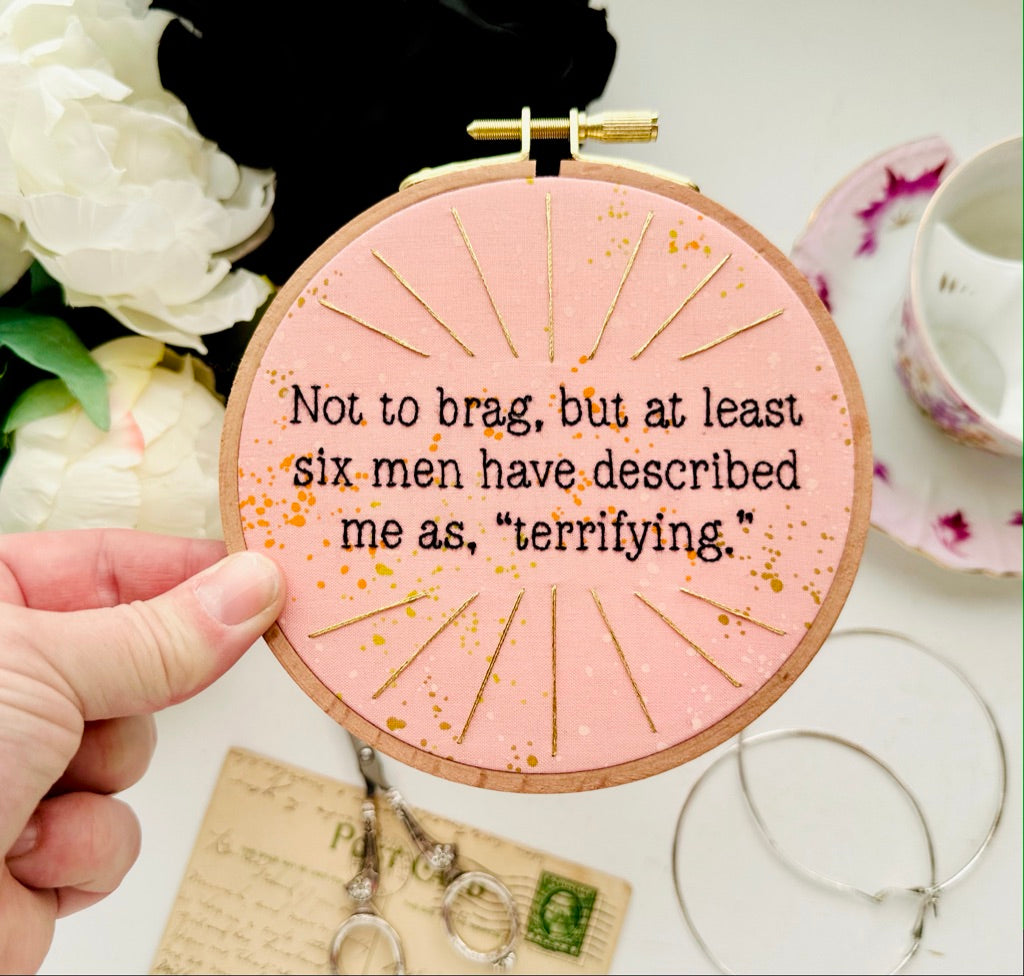Scare more men pattern collection// Embroidery PDF Pattern Download 4 and 5 inch