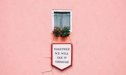 Together We Will See It Through Camp Flag