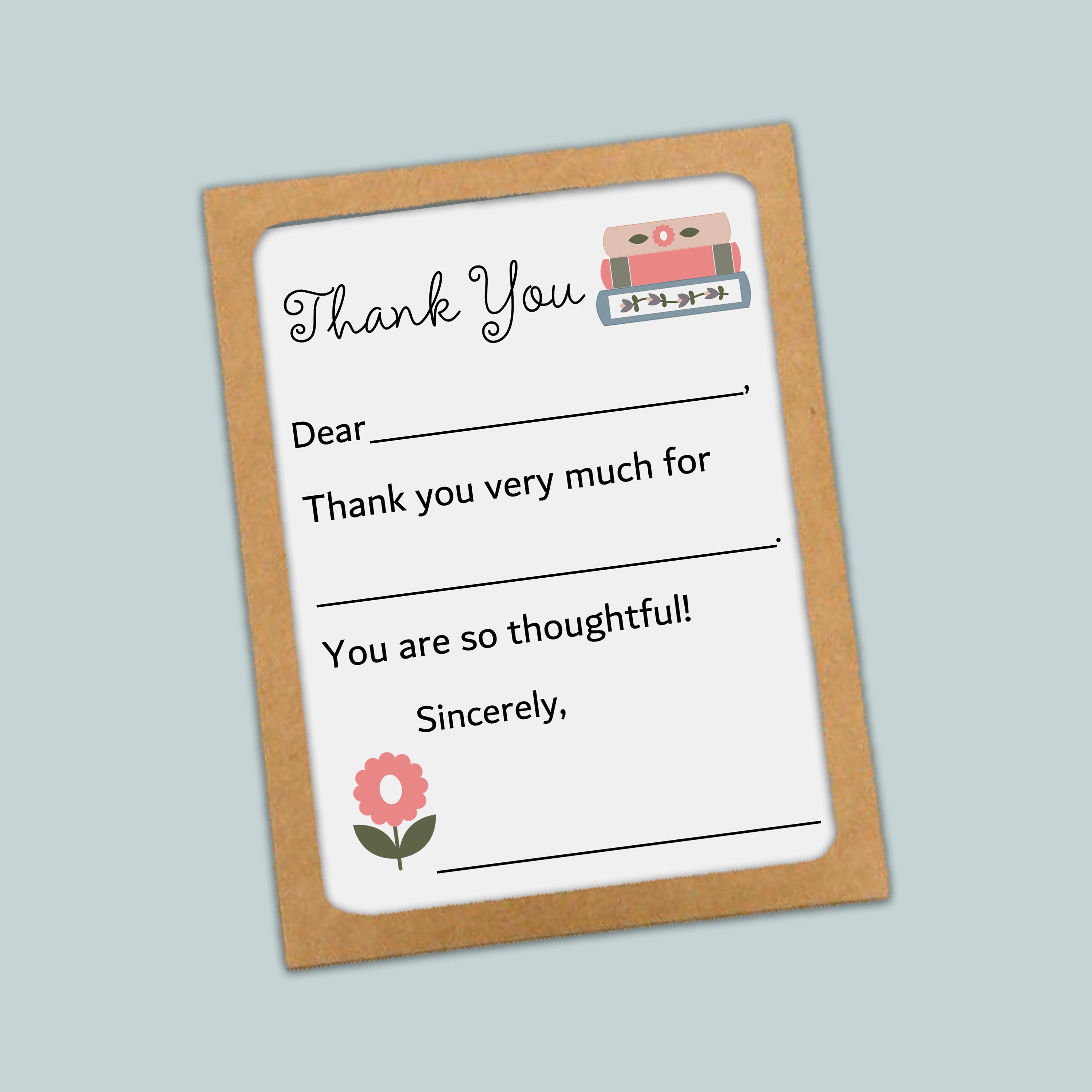 The image is a simple, handwritten note with a blank space for the recipient&