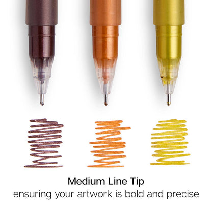 Metallic Gel Pens
