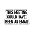 Sticker with text &
