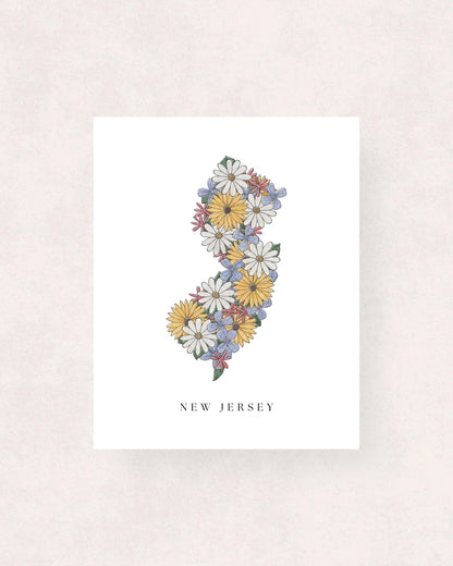 State Flowers Print