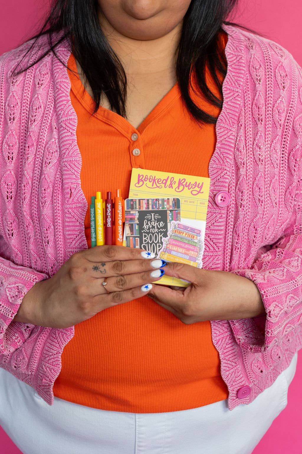 Read &amp; Rebel Bookish Gel Pens | Set of 4 Reader Advocacy Pens